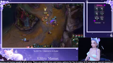 Snapshot of sassykittyn chatting on February 4, 2025, 5:53 am Sassy Sami Kittyn online show from February 4, 2025, 5:53 am
