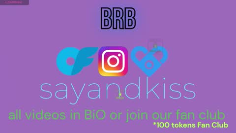 Snapshot of say_and_kiss chatting on March 25, 2026, 2:12 pm Say and kiss online show from March 25, 2026, 2:12 pm