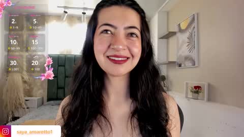 Snapshot of saya_amaretto1 chatting on March 11, 2026, 8:59 pm Saya Amaretto online show from March 11, 2026, 8:59 pm