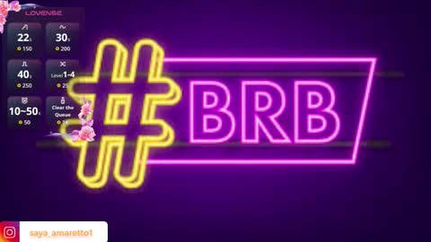 Snapshot of saya_amaretto1 chatting on March 19, 2026, 6:01 pm Saya Amaretto online show from March 19, 2026, 6:01 pm