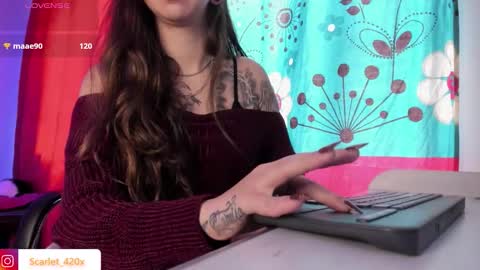 Scarlett online show from March 8, 2026, 2:10 pm