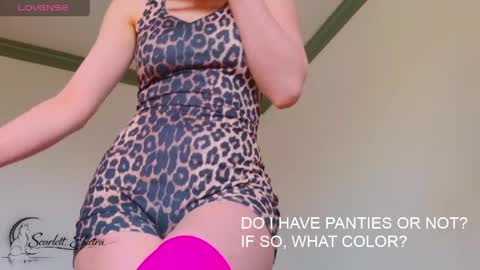SCARLETT ELECTRA  -  online show from April 3, 2026, 1:53 pm