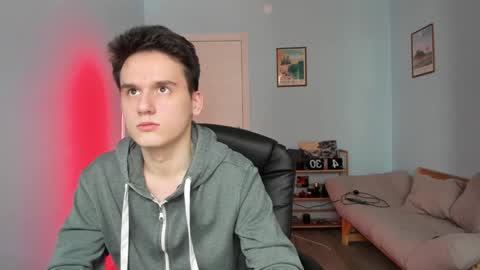 Snapshot of scooby_r chatting on February 3, 2025, 12:25 pm Thomas brunette and Alex blond online show from February 3, 2025, 12:25 pm