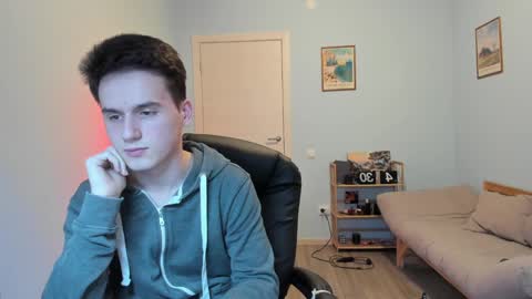 Snapshot of scooby_r chatting on February 3, 2025, 3:27 pm Thomas brunette and Alex blond online show from February 3, 2025, 3:27 pm