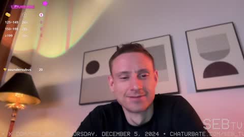 Sebastian online show from December 6, 2024, 4:03 am