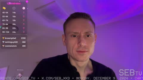 Sebastian online show from December 9, 2024, 11:13 pm