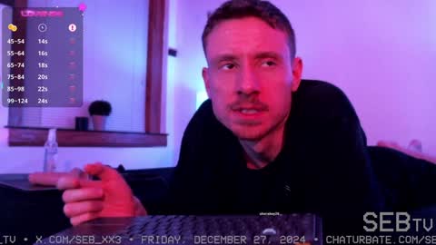 Sebastian online show from December 27, 2024, 10:37 pm