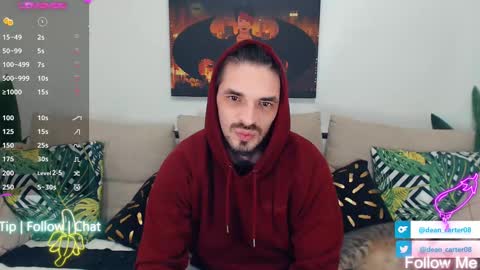 Dean Carter online show from February 19, 2025, 2:33 am