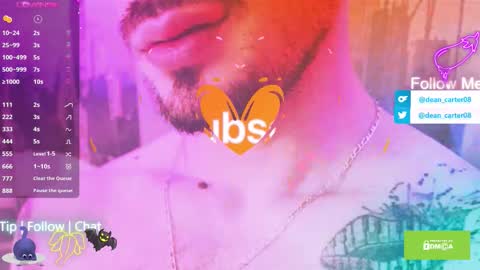 Dean Carter online show from November 7, 2025, 11:49 pm