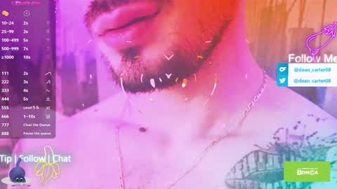 Dean Carter online show from November 9, 2025, 10:52 pm