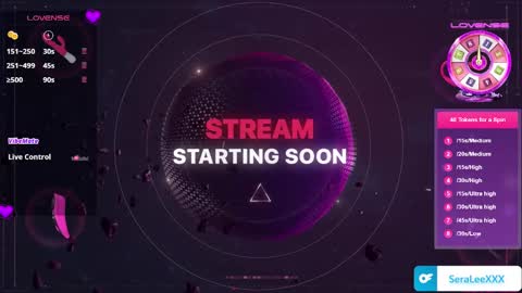 SeraLeeXXX online show from October 6, 2025, 4:04 pm