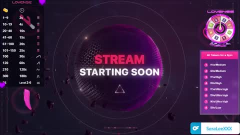 SeraLeeXXX online show from December 17, 2025, 7:20 pm