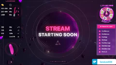 SeraLeeXXX online show from May 7, 2026, 4:34 pm