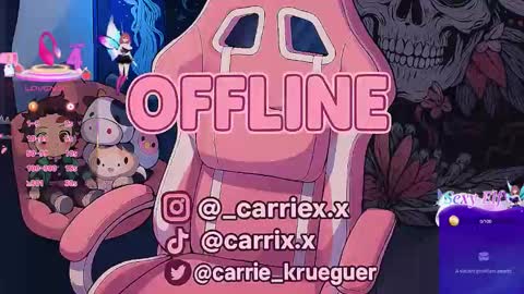 Carrie online show from March 19, 2026, 9:35 am