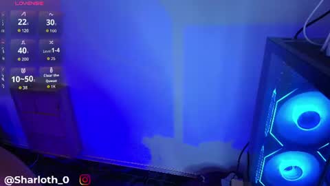 Snapshot of sharloth_0 chatting on July 1, 2026, 2:57 am Sharloth online show from July 1, 2026, 2:57 am
