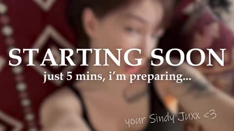 Sindy Juxx online show from February 6, 2026, 8:18 am