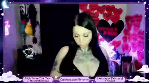 Sinomin online show from March 1, 2025, 1:00 am