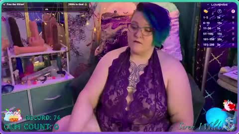 Siren Wilde online show from May 25, 2026, 3:12 am