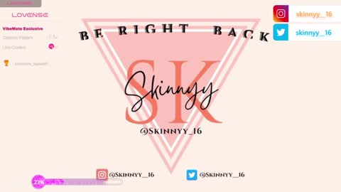 Snapshot of skinnyy_16 chatting on December 7, 2024, 11:07 am Skinny online show from December 7, 2024, 11:07 am