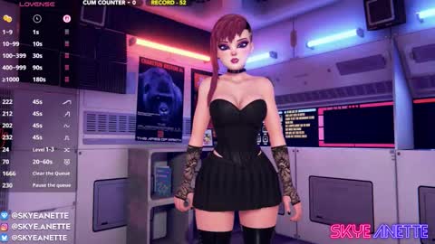 Snapshot of skyeanette chatting on September 26, 2025, 1:09 am SkyeAnette online show from September 26, 2025, 1:09 am