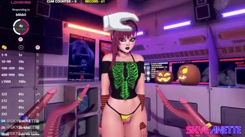 Snapshot of skyeanette chatting on October 20, 2025, 1:17 am SkyeAnette online show from October 20, 2025, 1:17 am