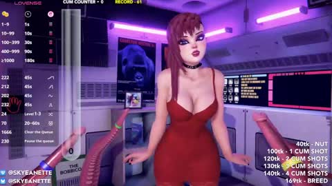 SkyeAnette online show from May 8, 2026, 1:22 am