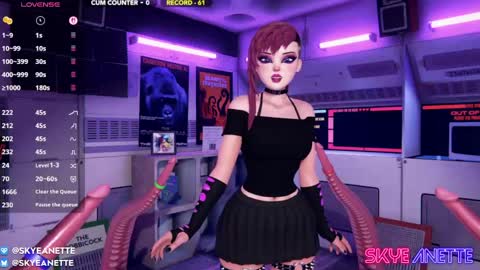 SkyeAnette online show from May 15, 2026, 1:12 am