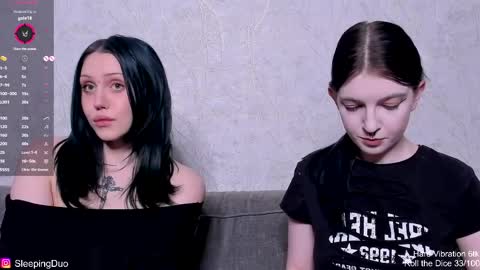 Snapshot of sleepingduo chatting on April 6, 2026, 1:45 pm Hi We are Iva and Angela Nice to meet u 3 online show from April 6, 2026, 1:45 pm