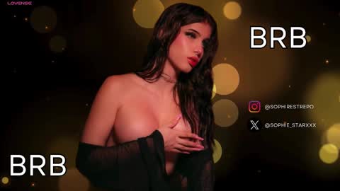 Snapshot of sophie_starx chatting on December 14, 2024, 10:45 am Sarah sophia  online show from December 14, 2024, 10:45 am