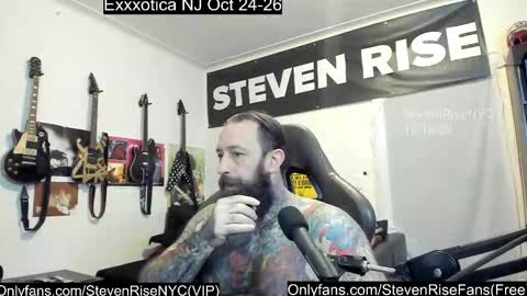 StevenRiseNYC online show from October 16, 2025, 1:34 pm