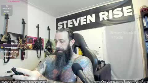 StevenRiseNYC online show from January 11, 2026, 2:38 am