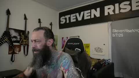 StevenRiseNYC online show from August 7, 2026, 11:07 pm