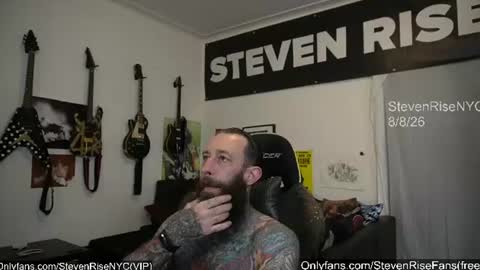StevenRiseNYC online show from August 8, 2026, 10:34 pm