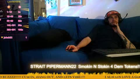 straitpipermann22 online show from December 3, 2025, 6:39 pm