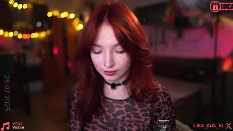 Lika ginger  Jessy blond   online show from February 28, 2025, 1:15 am