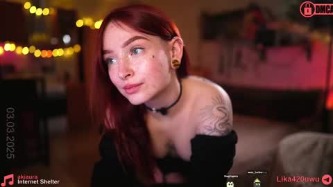 Lika ginger  Jessy blond   online show from March 3, 2025, 8:00 pm