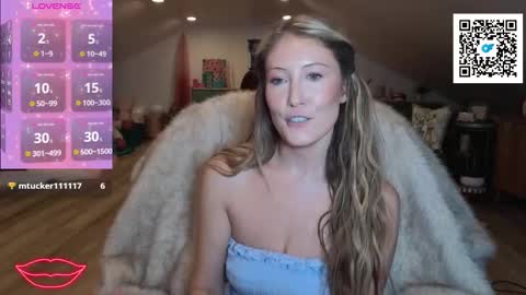 SultrySnow online show from October 10, 2025, 5:56 pm