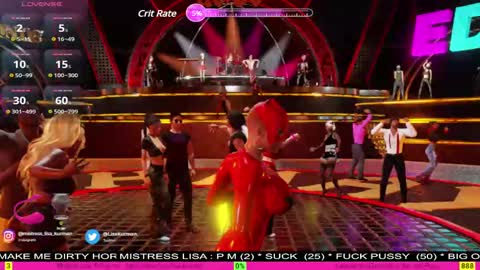  MISTRESS LISA  FIRST 3DXCHAT CAMGIRL   3dxchat anime gaming mistress domina online show from January 7, 2025, 8:42 pm