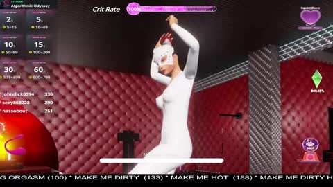  MISTRESS LISA  FIRST 3DXCHAT CAMGIRL   3dxchat anime gaming mistress domina online show from January 9, 2025, 1:29 am