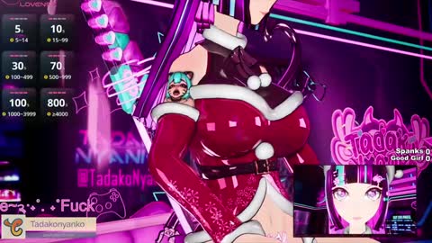 Snapshot of tadakonyanko chatting on December 19, 2024, 2:34 am Tadako Nyanko online show from December 19, 2024, 2:34 am