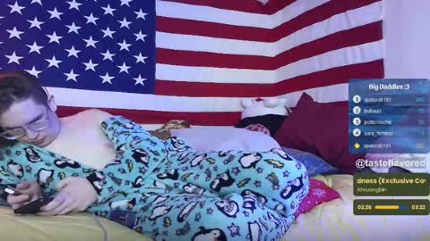 Snapshot of tasteflavored_femboy chatting on February 25, 2025, 7:14 pm Taste online show from February 25, 2025, 7:14 pm