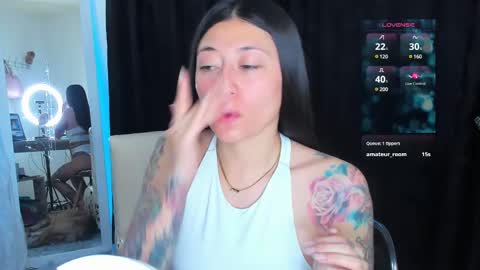 Snapshot of tattoo_highmami chatting on February 9, 2025, 3:34 pm High Mami online show from February 9, 2025, 3:34 pm