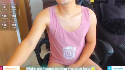 Follow me on Twitter boys ryder and instagram teddyscoot 12  online show from February 26, 2025, 3:19 pm