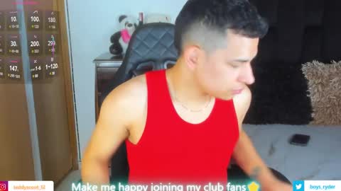  Follow me on Twitter boys ryder and instagram teddyscoot 12  online show from March 7, 2025, 12:23 pm