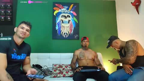 Snapshot of the_golden_boys chatting on October 7, 2025, 1:47 am SCOTT THEO KAMERON GENDERSON online show from October 7, 2025, 1:47 am