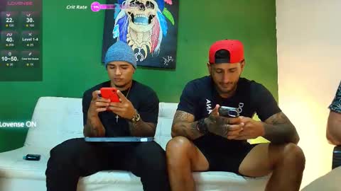 Snapshot of the_golden_boys chatting on October 17, 2025, 2:26 am SCOTT THEO KAMERON GENDERSON online show from October 17, 2025, 2:26 am