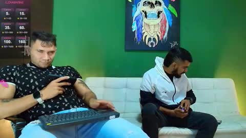 Snapshot of the_golden_boys chatting on October 22, 2025, 10:20 pm SCOTT THEO KAMERON GENDERSON online show from October 22, 2025, 10:20 pm