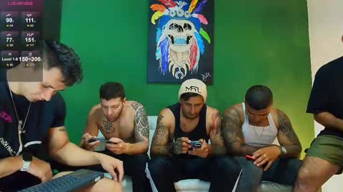 Snapshot of the_golden_boys chatting on October 29, 2025, 2:36 am SCOTT THEO KAMERON GENDERSON online show from October 29, 2025, 2:36 am