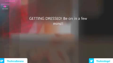 Anna Banana AKA Ann Angel online show from October 23, 2025, 2:33 am