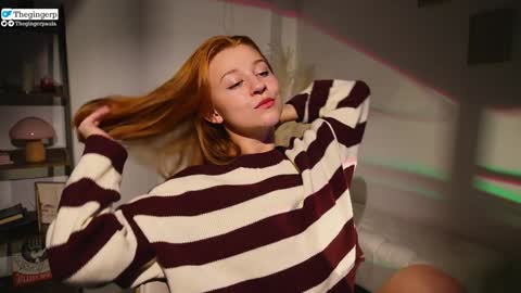 Snapshot of thegingerp chatting on February 5, 2025, 8:46 pm   Streaming mostly at    online show from February 5, 2025, 8:46 pm